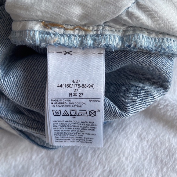 00s Gap Denim Mini Skirt (27/4) - Picture 7 of 7